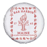 Bar Harbor Maine Lobster Acadia National Park 1763 Spare Tire Cover
