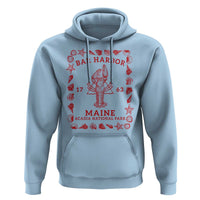 Bar Harbor Maine Lobster Acadia National Park 1763 Hoodie