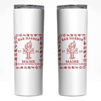 Bar Harbor Maine Lobster Acadia National Park 1763 Skinny Tumbler