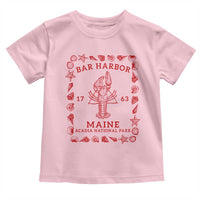 Bar Harbor Maine Lobster Acadia National Park 1763 Toddler T Shirt
