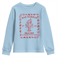 Bar Harbor Maine Lobster Acadia National Park 1763 Youth Sweatshirt