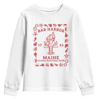 Bar Harbor Maine Lobster Acadia National Park 1763 Youth Sweatshirt