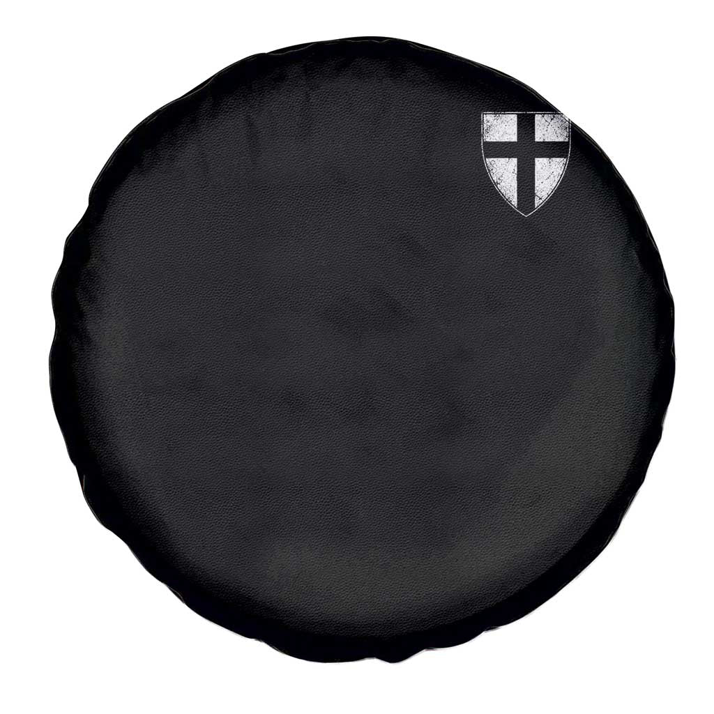 Teutonic Order Flag Cross Knight Insignia Arms Shield Spare Tire Cover