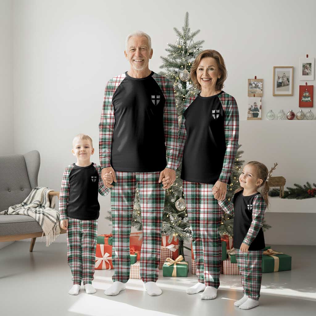 Teutonic Order Flag Cross Knight Insignia Arms Shield Plaid Pajama Set