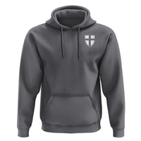 Teutonic Order Flag Cross Knight Insignia Arms Shield Hoodie