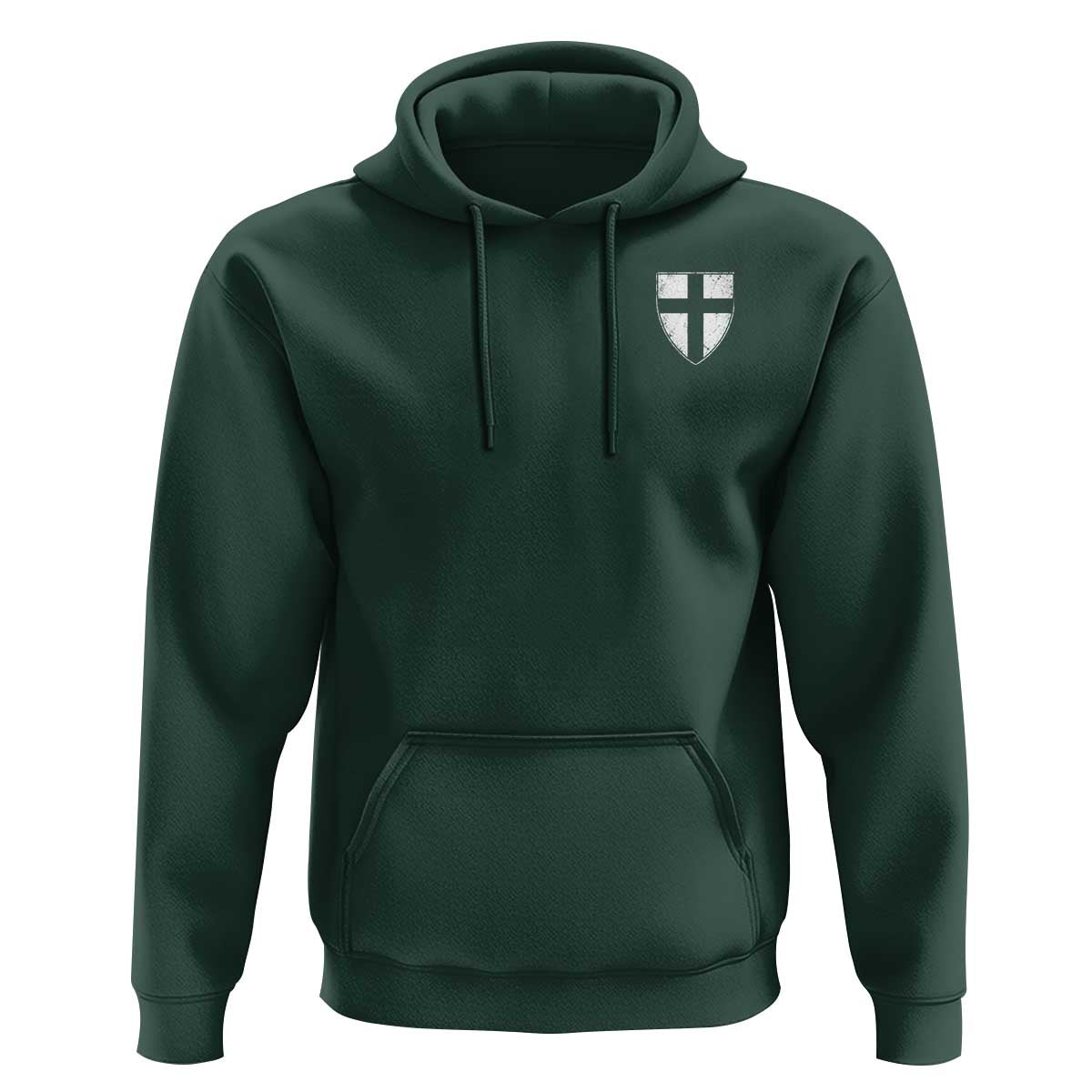 Teutonic Order Flag Cross Knight Insignia Arms Shield Hoodie