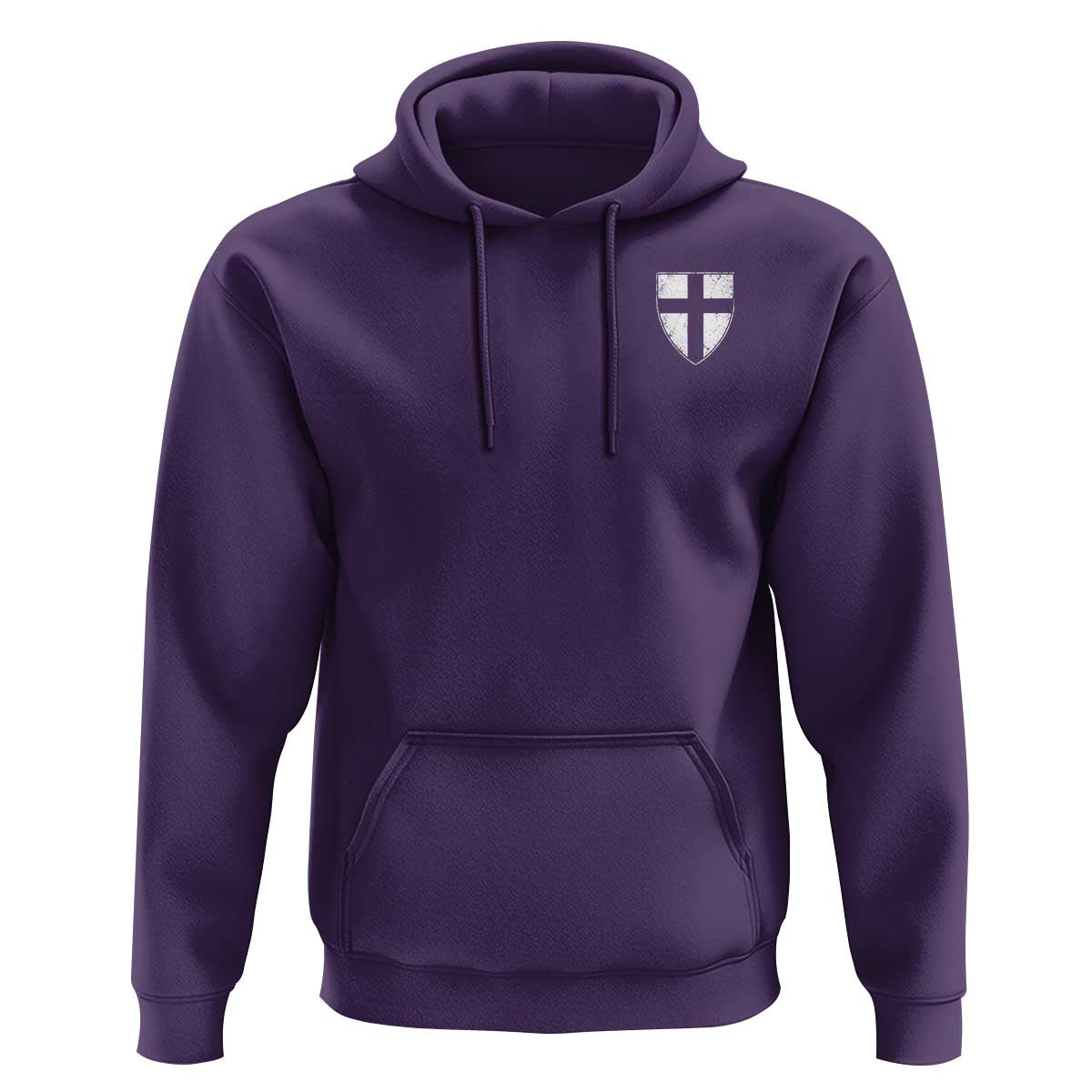 Teutonic Order Flag Cross Knight Insignia Arms Shield Hoodie