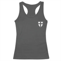 Teutonic Order Flag Cross Knight Insignia Arms Shield Racerback Tank Top