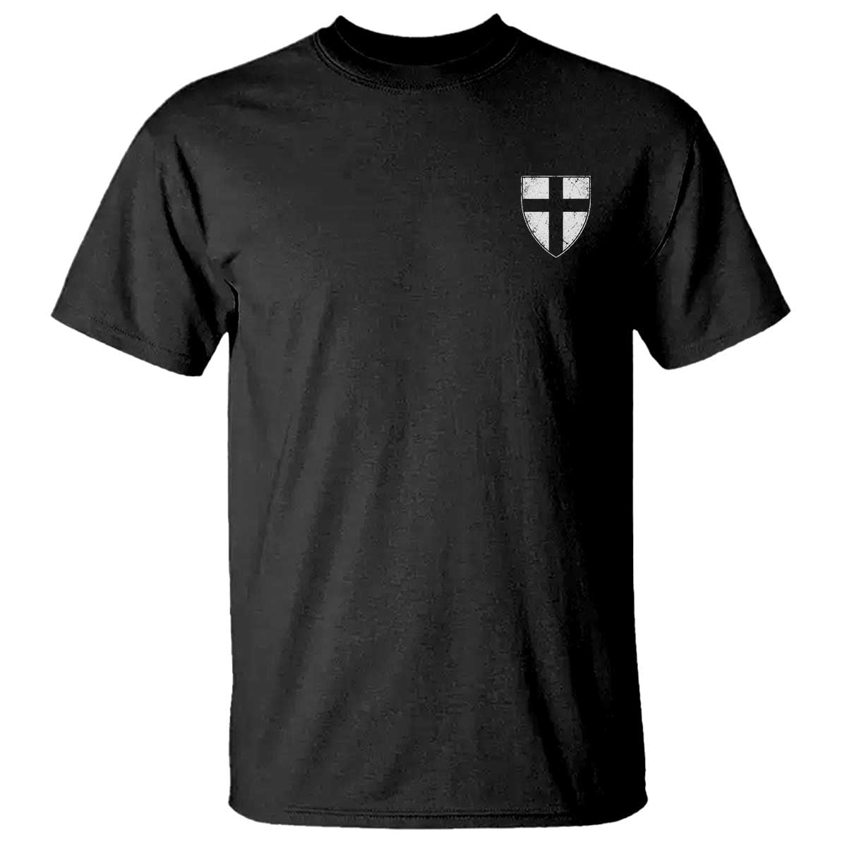 Teutonic Order Flag Cross Knight Insignia Arms Shield T Shirt