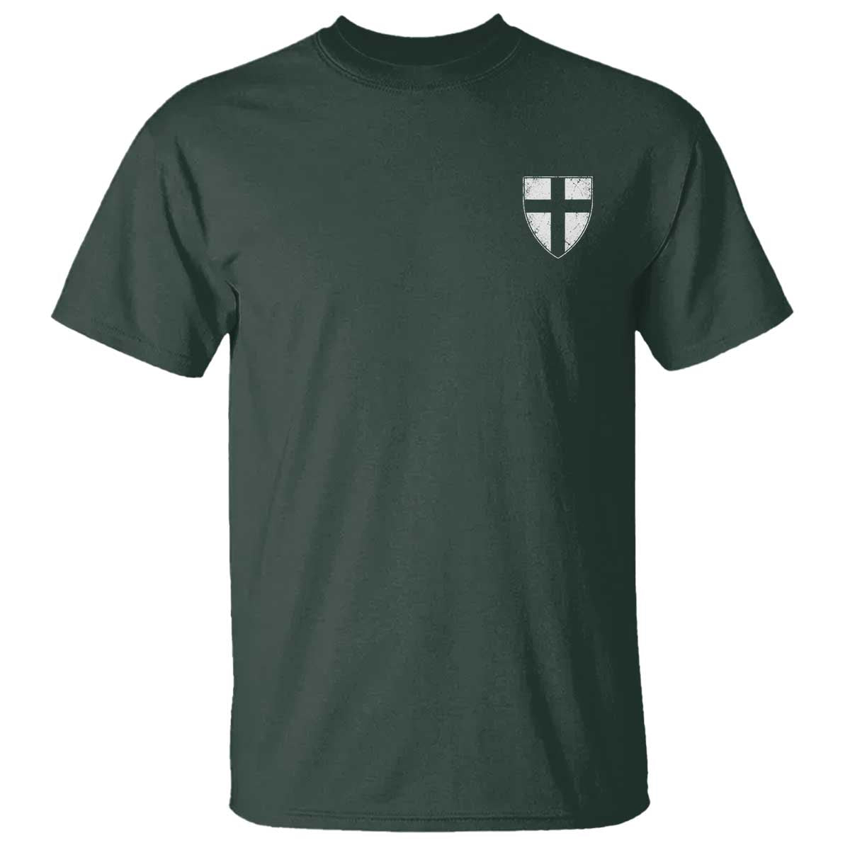 Teutonic Order Flag Cross Knight Insignia Arms Shield T Shirt