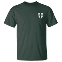 Teutonic Order Flag Cross Knight Insignia Arms Shield T Shirt