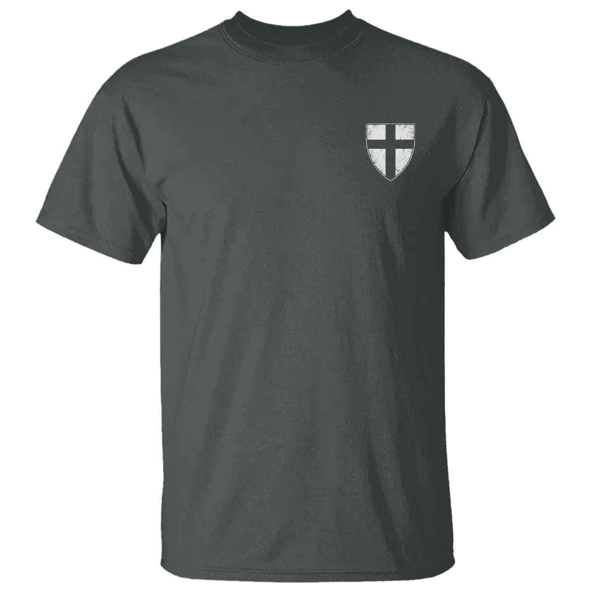 Teutonic Order Flag Cross Knight Insignia Arms Shield T Shirt