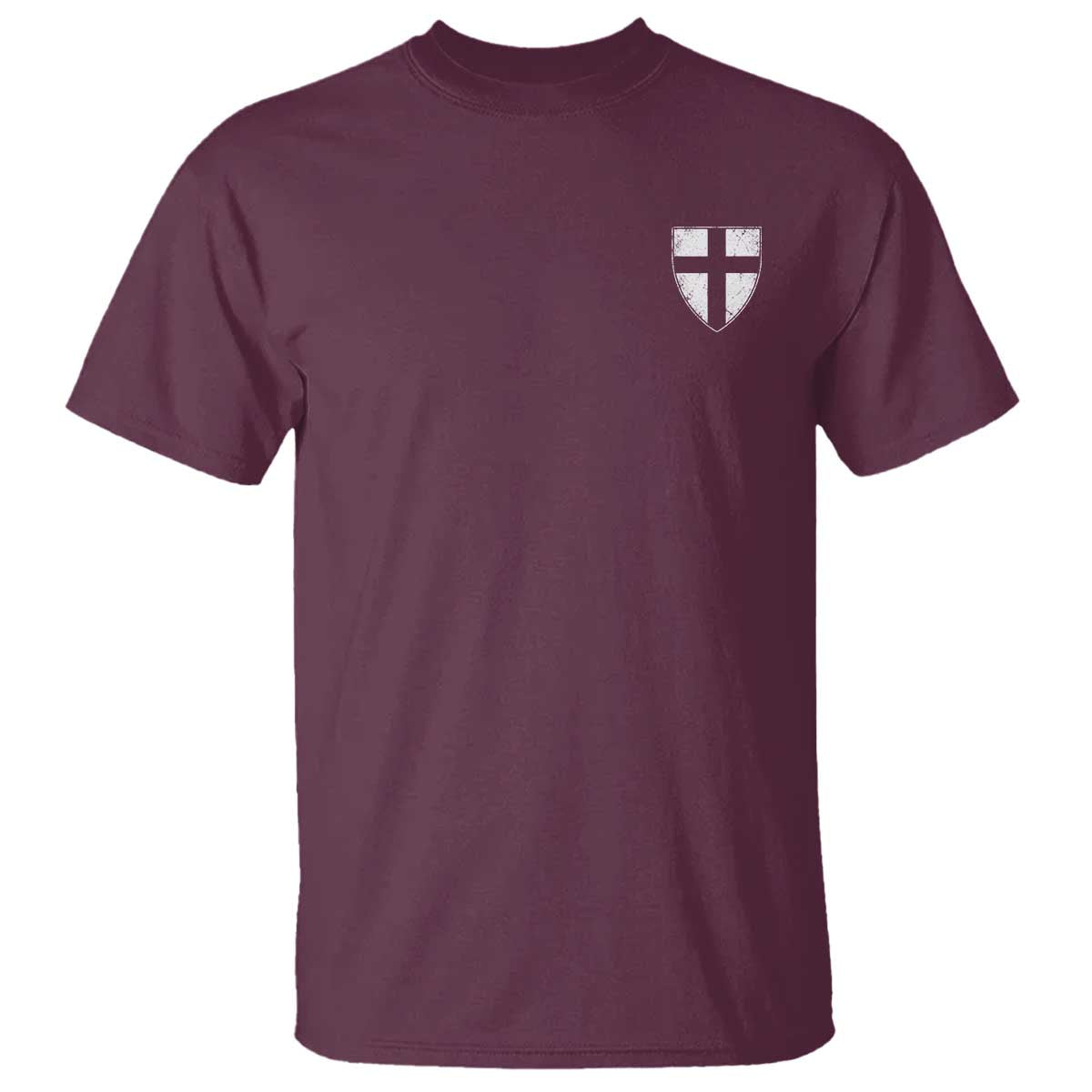Teutonic Order Flag Cross Knight Insignia Arms Shield T Shirt