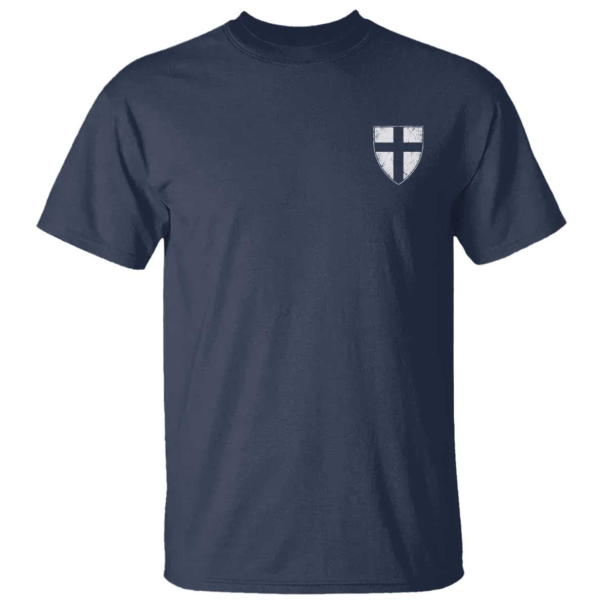 Teutonic Order Flag Cross Knight Insignia Arms Shield T Shirt