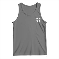 Teutonic Order Flag Cross Knight Insignia Arms Shield Tank Top
