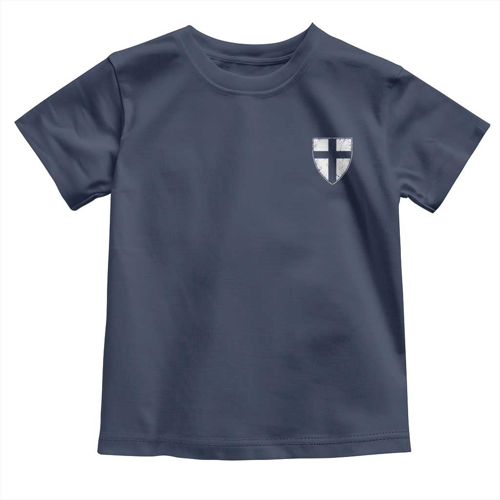 Teutonic Order Flag Cross Knight Insignia Arms Shield Toddler T Shirt