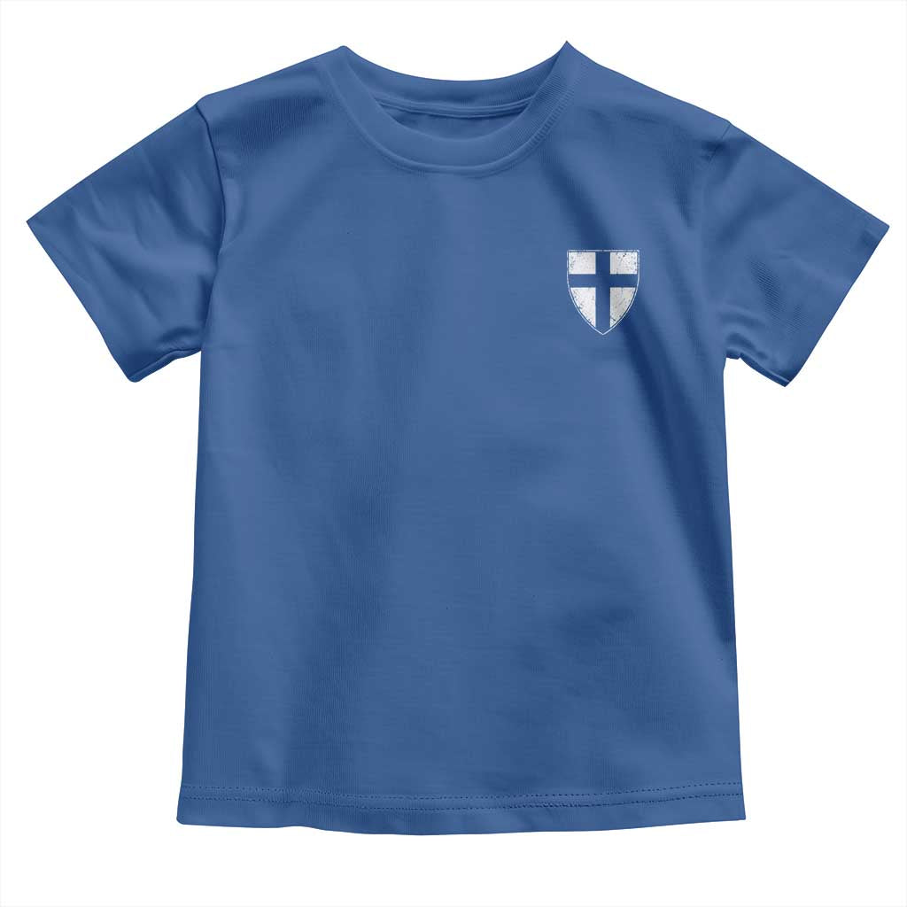 Teutonic Order Flag Cross Knight Insignia Arms Shield Toddler T Shirt