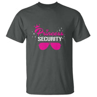 Halloween Dad Mom T Shirt Princess Security Pink Glasses Crown Star - Wonder Print Shop