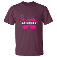 Halloween Dad Mom T Shirt Princess Security Pink Glasses Crown Star - Wonder Print Shop