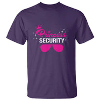 Halloween Dad Mom T Shirt Princess Security Pink Glasses Crown Star - Wonder Print Shop