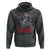 Funny Halloween Hoodie Let's Watch Horror Movies Ghost Broken Televison Knife - Wonder Print Shop
