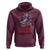 Funny Halloween Hoodie Let's Watch Horror Movies Ghost Broken Televison Knife - Wonder Print Shop
