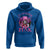 Breast Cancer Awareness Hoodie In October We Wear Pink Halloween Butterfly Bat Murderer - Wonder Print Shop