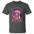 Breast Cancer Awareness T Shirt In October We Wear Pink Halloween Butterfly Bat Murderer - Wonder Print Shop