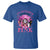 Breast Cancer Awareness T Shirt In October We Wear Pink Halloween Butterfly Bat Murderer - Wonder Print Shop