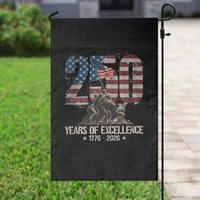 250 Years Of Excellence Garden Flag 250th American Anniversary Independence Day - Wonder Print Shop