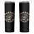 Navy Veteran Skinny Tumbler Home Of The Free Because Of The Brave American Flag - Wonder Print Shop
