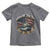 Navy Veteran Toddler T Shirt Home Of The Free Because Of The Brave American Flag - Wonder Print Shop