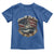 Navy Veteran Toddler T Shirt Home Of The Free Because Of The Brave American Flag - Wonder Print Shop
