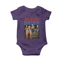 Funny 4th Of July Patriotic Founding Daddy Founding Fathers Baby Onesie - Wonder Print Shop