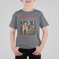 Funny 4th Of July Patriotic Founding Daddy Founding Fathers T Shirt For Kid - Wonder Print Shop