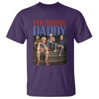 Funny 4th Of July Patriotic Founding Daddy Founding Fathers T Shirt - Wonder Print Shop