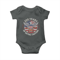 Marine Veteran 250 Years Of Eating Crayons Baby Onesie American Flag - Wonder Print Shop