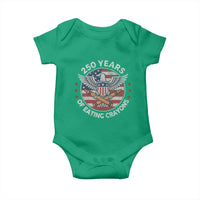 Marine Veteran 250 Years Of Eating Crayons Baby Onesie American Flag - Wonder Print Shop