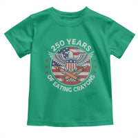 Marine Veteran 250 Years Of Eating Crayons Toddler T Shirt American Flag - Wonder Print Shop
