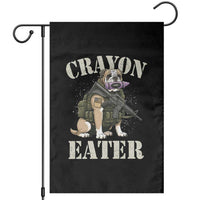 Funny Crayon Eater Garden Flag Military Corps Proud Marine Soldier - Wonder Print Shop