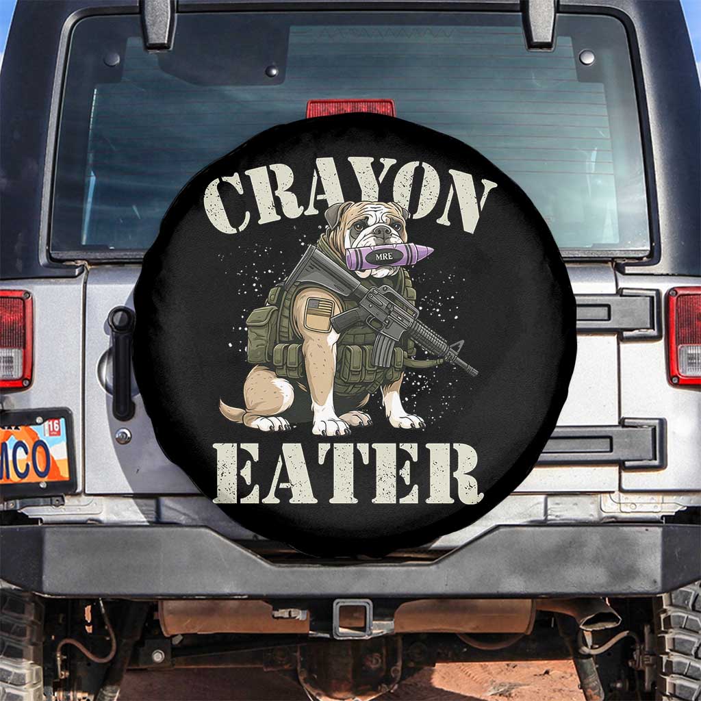 Funny Crayon Eater Spare Tire Cover Military Corps Proud Marine Soldier - Wonder Print Shop