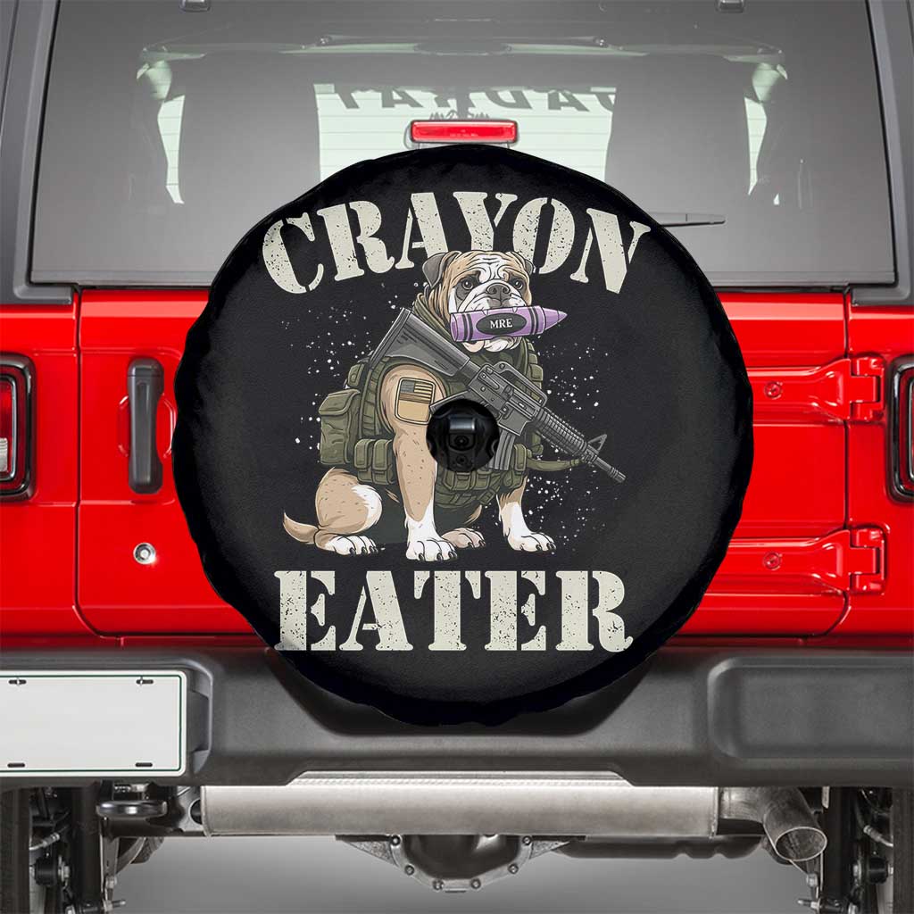 Funny Crayon Eater Spare Tire Cover Military Corps Proud Marine Soldier - Wonder Print Shop