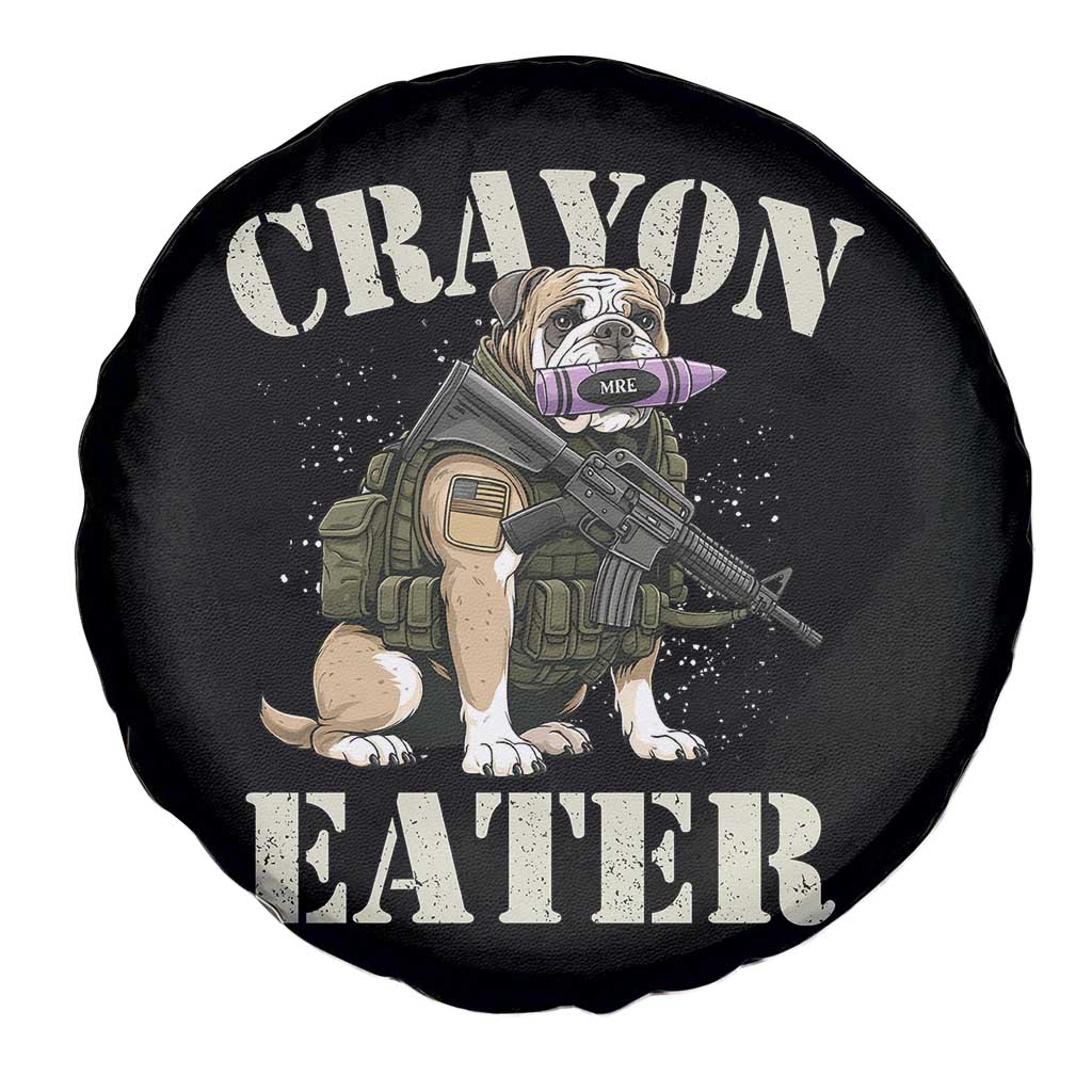 Funny Crayon Eater Spare Tire Cover Military Corps Proud Marine Soldier - Wonder Print Shop
