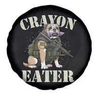 Funny Crayon Eater Spare Tire Cover Military Corps Proud Marine Soldier - Wonder Print Shop