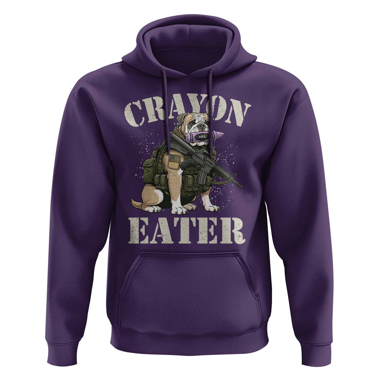 Funny Crayon Eater Hoodie Military Corps Proud Marine Soldier - Wonder Print Shop