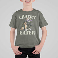 Funny Crayon Eater T Shirt For Kid Military Corps Proud Marine Soldier - Wonder Print Shop