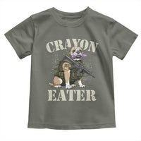 Funny Crayon Eater Toddler T Shirt Military Corps Proud Marine Soldier - Wonder Print Shop