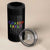 Funny Marine Military Veteran 4 in 1 Can Cooler Tumbler Crayon Eater American Flag - Wonder Print Shop
