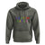 Funny Marine Military Veteran Hoodie Crayon Eater American Flag - Wonder Print Shop