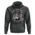 Never Underestimate A Women Who Is Also A Veteran Hoodie Female Veteran - Wonder Print Shop